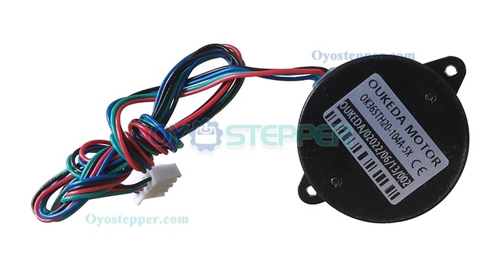 Oukeda Nema 14 Stepper Motor Bipolar 1.8 Deg 12Ncm (16.99oz.in) 1A 10V 36x36x20mm 4 Wires